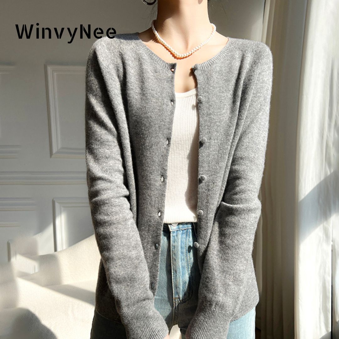 Wool Coat Peacoat - WwiyNee-سترات صوفية محبوكة للنساء ، سترات