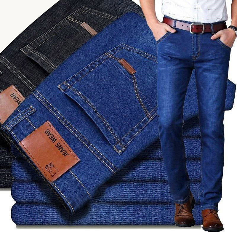 Levis Jeans 501 - 2025 جديد الرجال موضة الأعمال الجينز