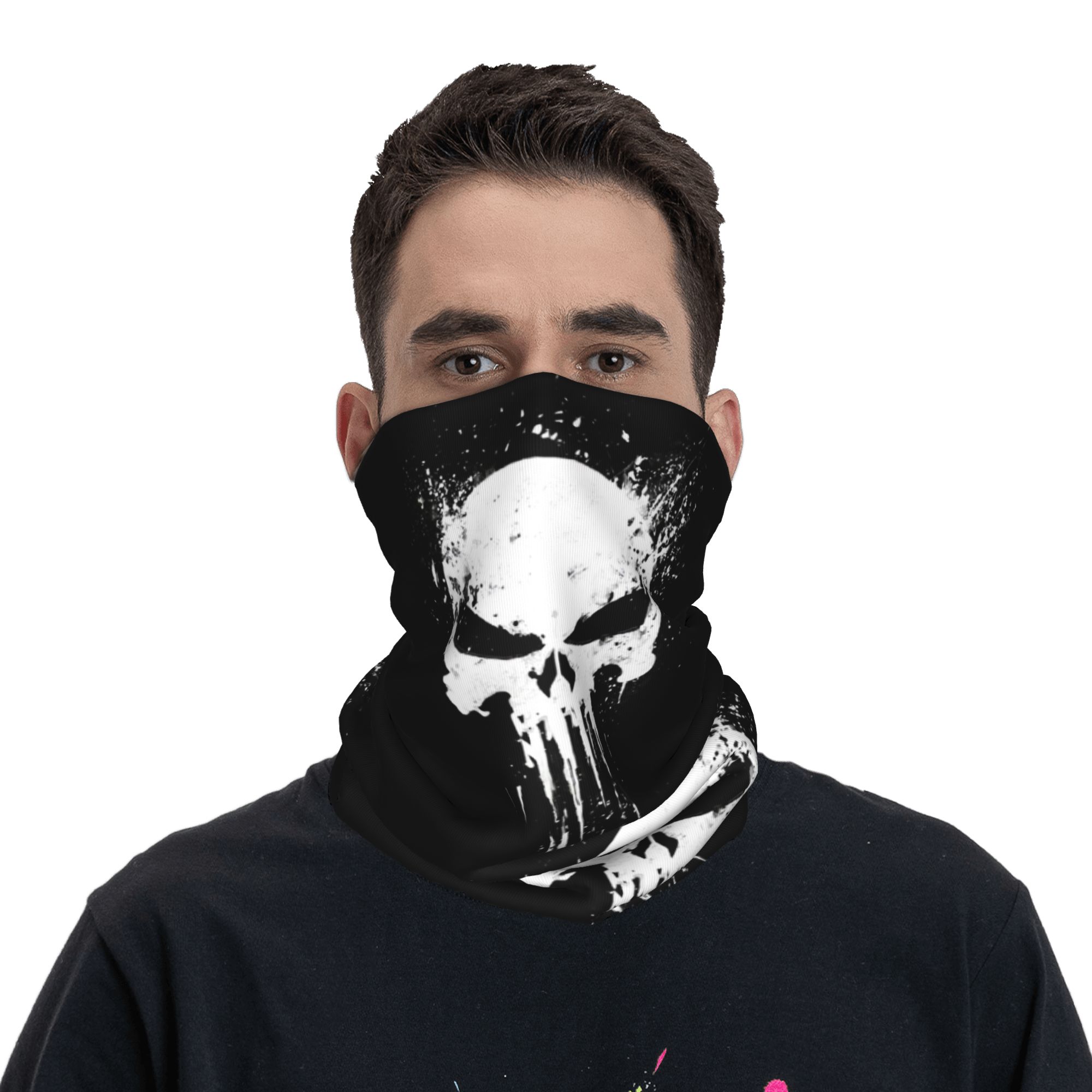 وشاح رأس شتوي مخصص بتصميم هيكل - مراجعة Neck Gaiter Fleece وسعره