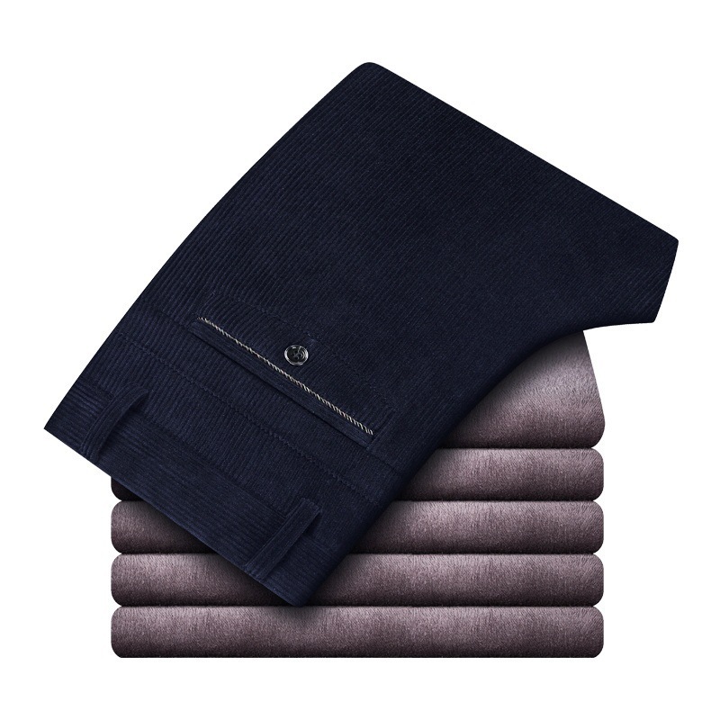 الشتاء سروال قصير رجالي سميكة  - مراجعة Corduroy Pant Warm وسعره