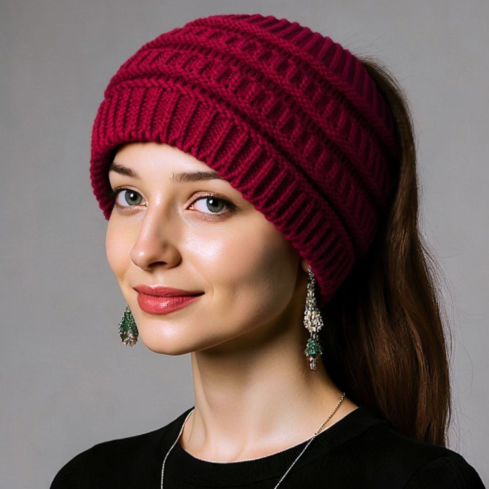 عصابة رأس نسائية محبوكة، عريضة - مراجعة Fleece Ear Warmer Band وسعره