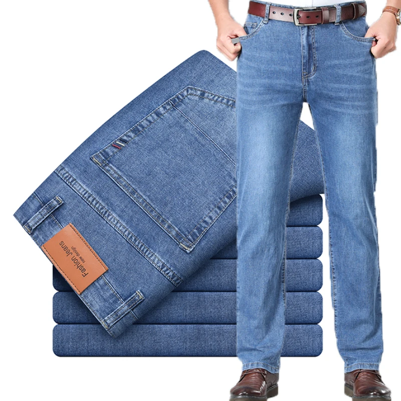 بنطلون جينز رجالي صيفي رفيع من - مراجعة Levis Jeans 501 وسعره