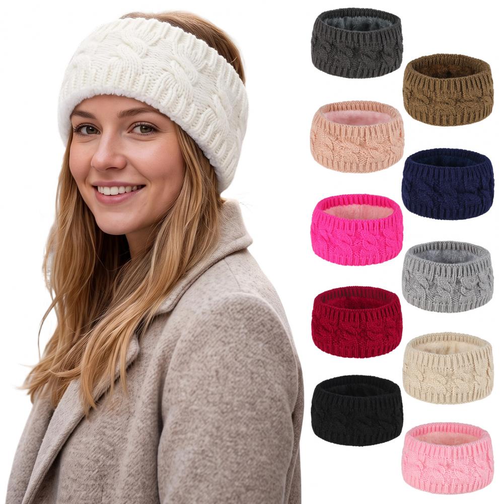 عصابة رأس من الفرو الصناعي للش - مراجعة Fleece Ear Warmer Band وسعره