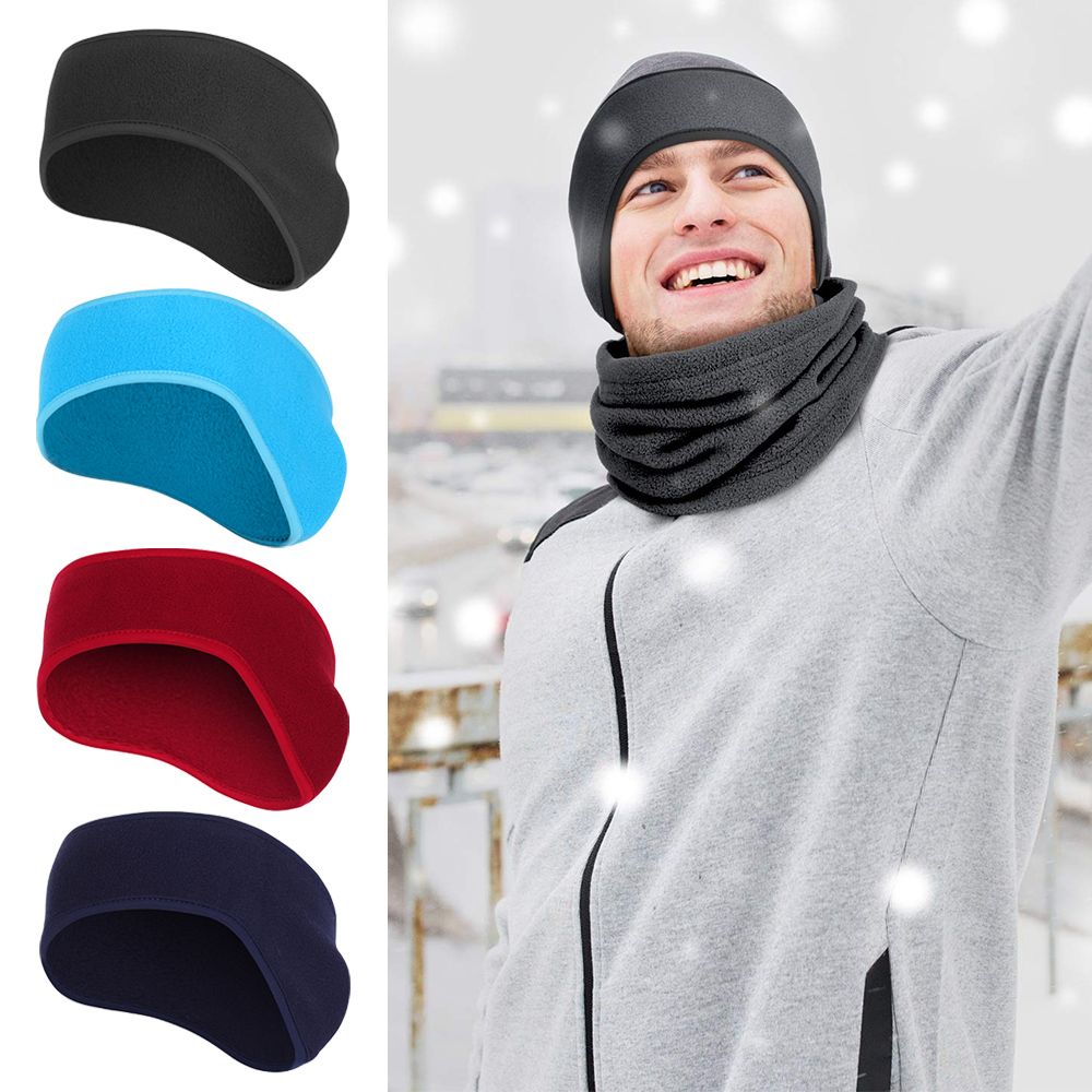 1 قطعة عصابة رأس شتوية من الصو - مراجعة Fleece Ear Warmer Band وسعره
